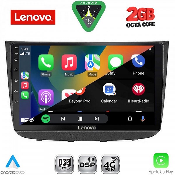 Digital iQ LENOVO LVF 5420_CPA (10inc) MULTIMEDIA TABLET for MERCEDES VITO - VIANO (W639) mod. 2003-2007