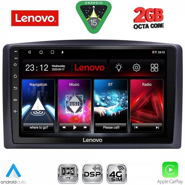 Digital iQ LENOVO LVF 5421_CPA (10inc) MULTIMEDIA TABLET for MERCEDES VITO ? VIANO  (W447) mod. 2015-2022