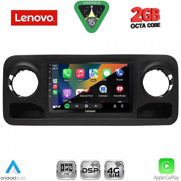 Digital iQ LENOVO LVF 5424_CPA (10inc) MULTIMEDIA TABLET for MERCEDES SPRINTER mod. 2018-2026