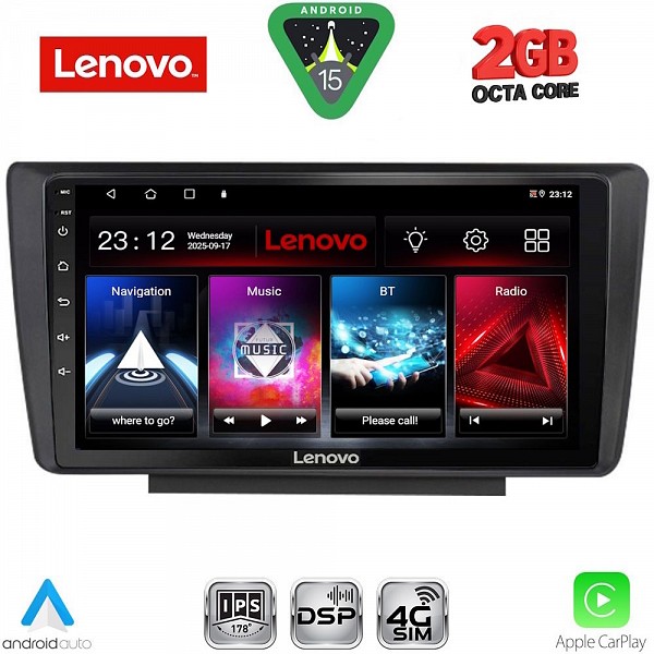Digital iQ LENOVO LVF 5594_CPA (9inc) MULTIMEDIA TABLET for SKODA OCTAVIA 5 mod. 2005-2012