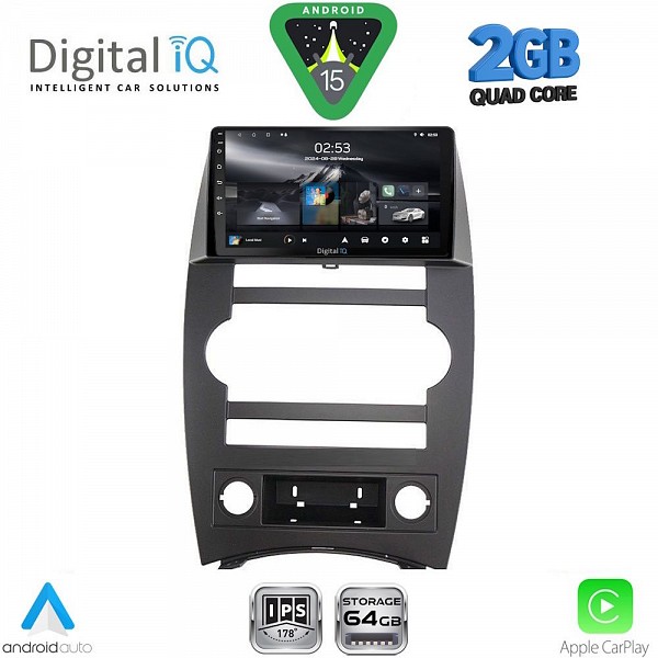 DIGITAL IQ RSD 1274_CPA (9inc) MULTIMEDIA TABLET for JEEP COMMANDER mod. 2007-2009