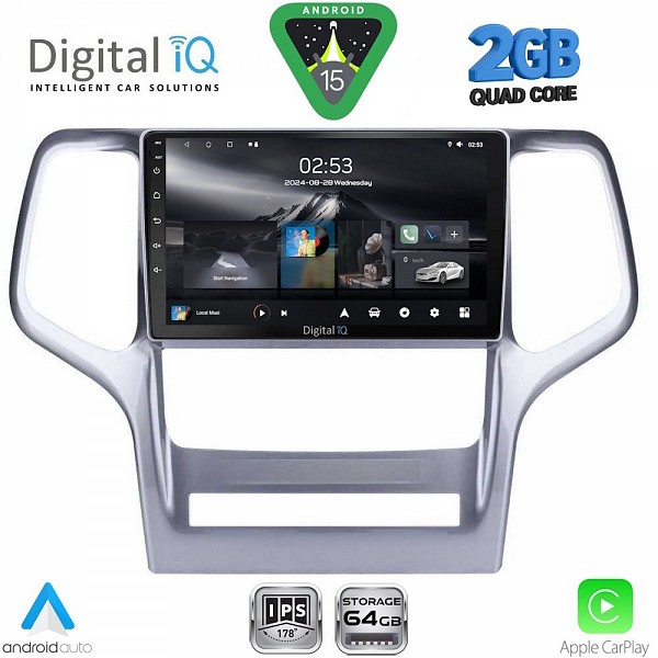 DIGITAL IQ RSD 1282_CPA (9inc) MULTIMEDIA TABLET for JEEP GRAND CHEROKEE mod. 2011-2014