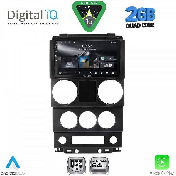 DIGITAL IQ RSD 1292_CPA (9inc) MULTIMEDIA TABLET for JEEP WRANGLER  mod. 2006-2011