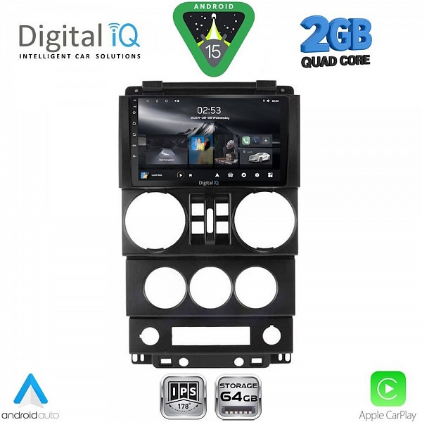 DIGITAL IQ RSD 1294_CPA (9inc) MULTIMEDIA TABLET for JEEP WRANGLER  mod. 2006-2011