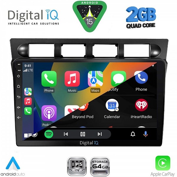 DIGITAL IQ RSD 1306_CPA (9inc) MULTIMEDIA TABLET for KIA PICANTO mod. 2004-2008