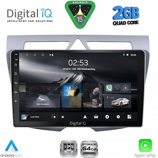 DIGITAL IQ RSD 1307_CPA (9inc) MULTIMEDIA TABLET for KIA PICANTO mod. 2008-2011