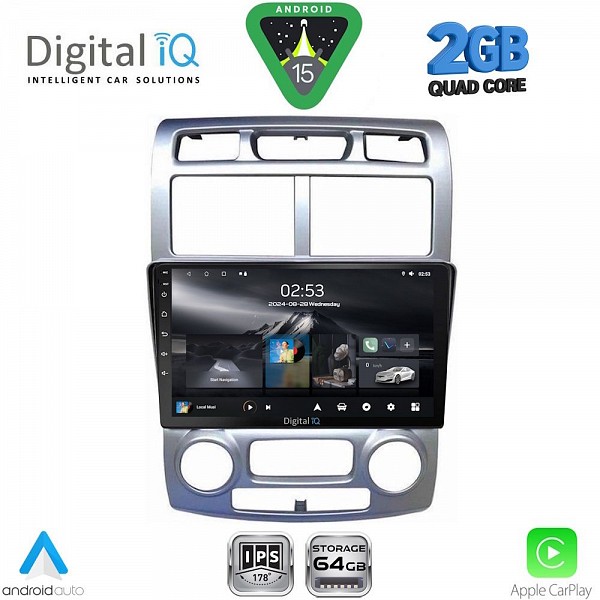 DIGITAL IQ RSD 1324_CPA (CLIMA) (9inc) MULTIMEDIA TABLET for KIA SPORTAGE mod. 2004-2010