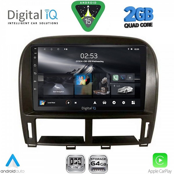 DIGITAL IQ RSD 1343_CPA (9inc) MULTIMEDIA TABLET for LEXUS LS 430 ? XF 430 mod. 2000-2006