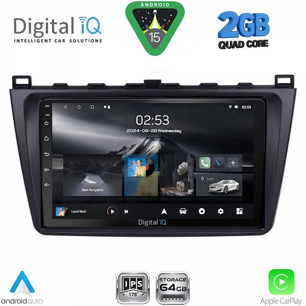 DIGITAL IQ RSD 1377_CPA (9inc) MULTIMEDIA TABLET for MAZDA 6 mod. 2008-2012