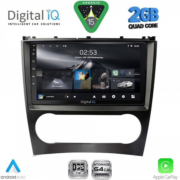 DIGITAL IQ RSD 1404_CPA (9inc) MULTIMEDIA TABLET for MERCEDES C ? CLK (W203-209) mod. 2004-2008