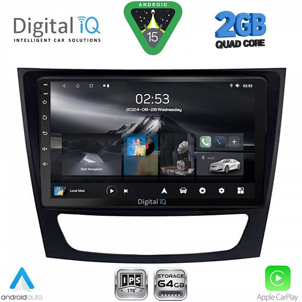DIGITAL IQ RSD 1408_CPA (9inc) MULTIMEDIA TABLET for MERCEDES E (W211) ? CLS (W219) mod. 2003-2009