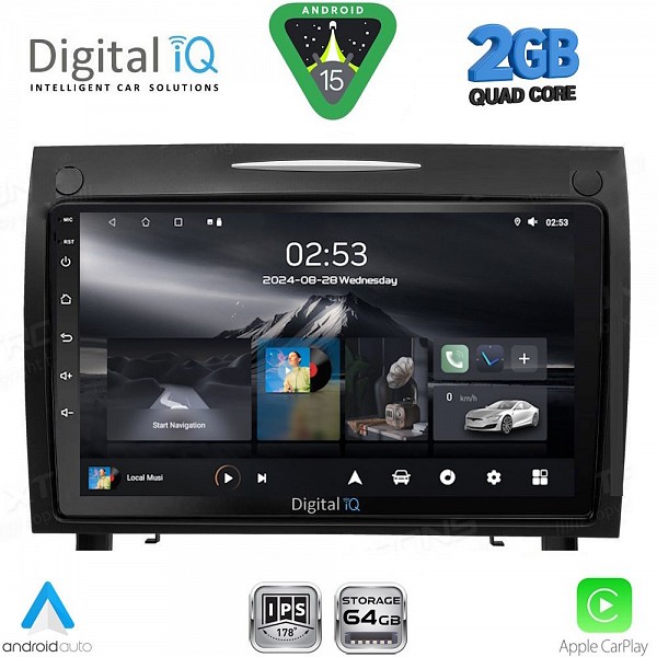 DIGITAL IQ RSD 1419_CPA (9inc) MULTIMEDIA TABLET for MERCEDES SLK R171 mod. 2004-2010