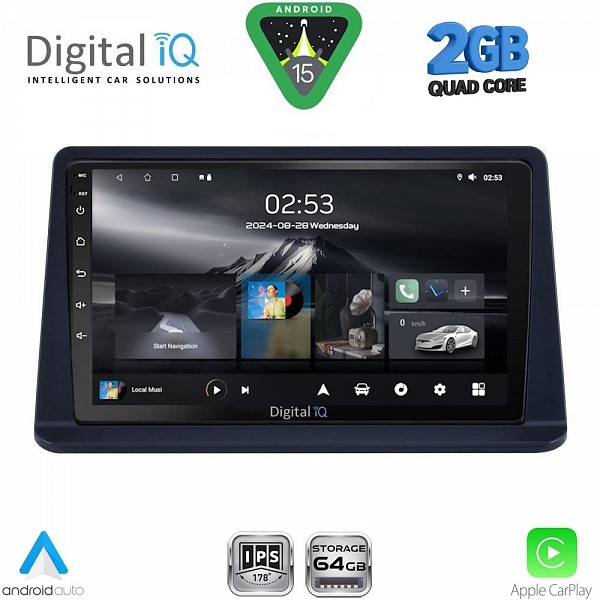 DIGITAL IQ RSD 1445_CPA (9inc) MULTIMEDIA TABLET for MITSUBISHI PAJERO mod. 1999-2006
