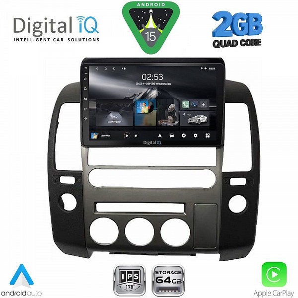 DIGITAL IQ RSD 1454_CPA (ORIG.NAVI) (9inc) MULTIMEDIA TABLET for NISSAN NAVARA D40 mod. 2006-2016  Original Navi