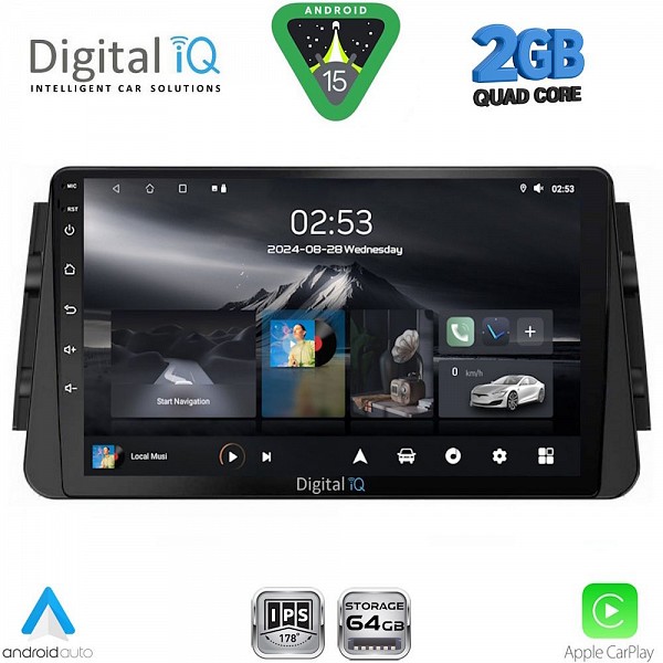 DIGITAL IQ RSD 1460_CPA (9inc) MULTIMEDIA TABLET for NISSAN MICRA mod. 2017-2025