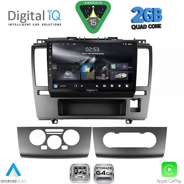 DIGITAL IQ RSD 1465_CPA (9inc)MULTIMEDIA TABLET for NISSAN TIDA mod. 2004-2013