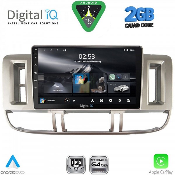 DIGITAL IQ RSD 1474_CPA (9inc)MULTIMEDIA TABLET for NISSAN XTRAIL mod. 2000-2004