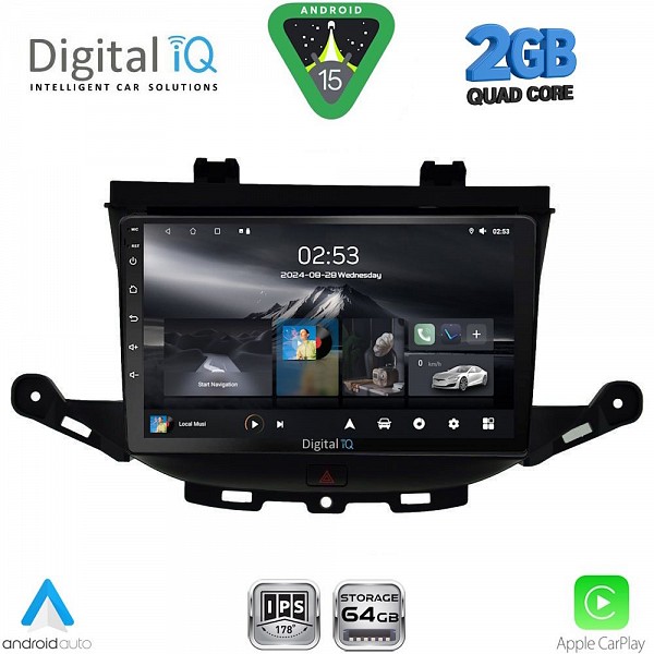 DIGITAL IQ RSD 1483_CPA (9inc) MULTIMEDIA TABLET for OPEL ASTRA Kmod. 2015-2022