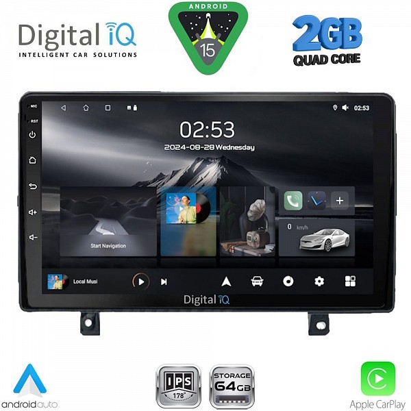DIGITAL IQ RSD 1485_CPA (9inc) MULTIMEDIA TABLET for OPEL ASTRA Hmod. 2004-2010