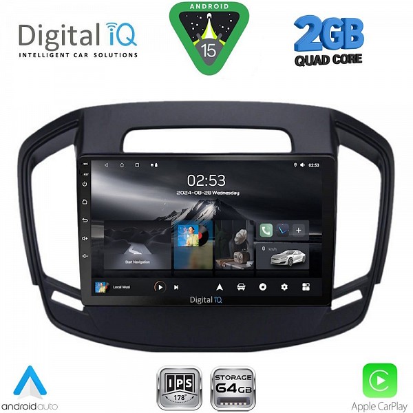 DIGITAL IQ RSD 1492_CPA (9inc) MULTIMEDIA TABLET for OPEL INSIGNIAmod. 2014-2017