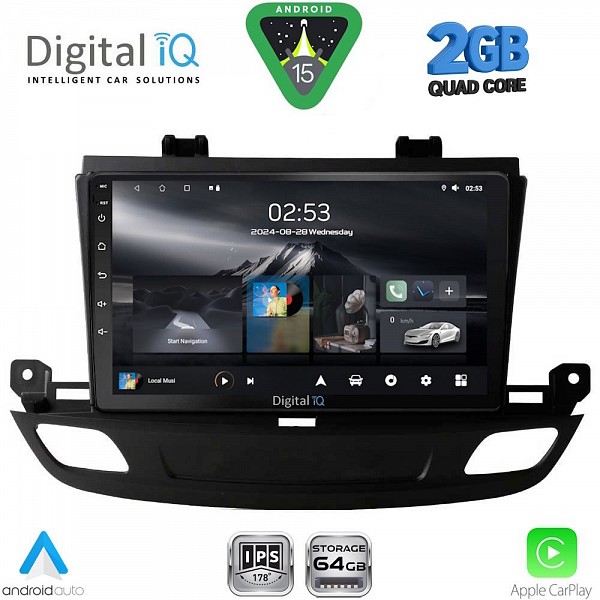DIGITAL IQ RSD 1493_CPA (9inc)MULTIMEDIA TABLET for OPEL INSIGNIA mod. 2018-2024