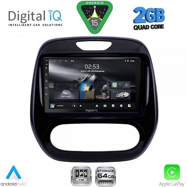 DIGITAL IQ RSD 1542_CPA (9inc) MULTIMEDIA TABLET for RENAULT CAPTUR mod. 2013-2019