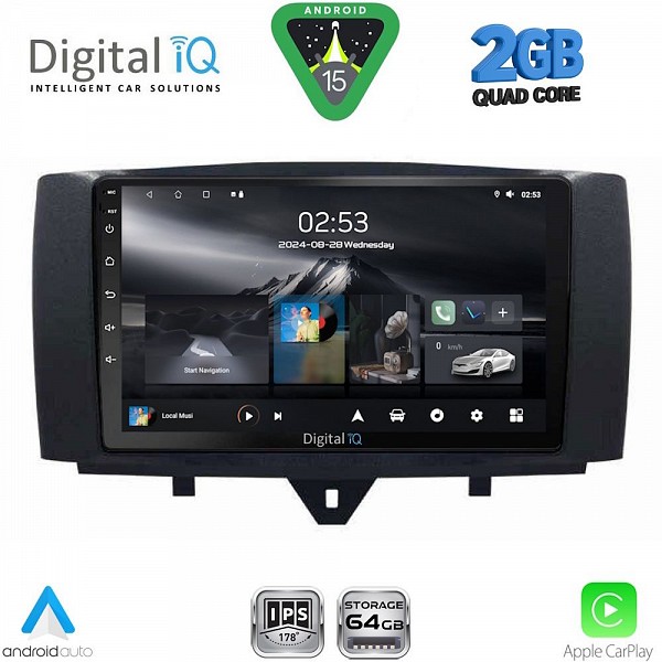 DIGITAL IQ RSD 1622_CPA (9inc) MULTIMEDIA TABLET for SMART (451) mod. 2010-2015