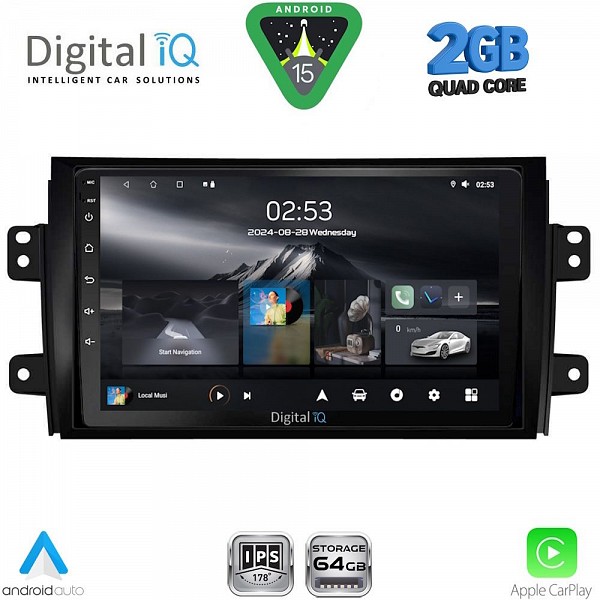 DIGITAL IQ RSD 1688_CPA (9inc) MULTIMEDIA TABLET for FIAT SEDICI ? SUZUKI SX4 mod. 2005-2013