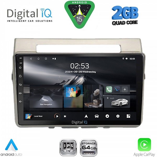 DIGITAL IQ RSD 1711B_CPA (9inc) MULTIMEDIA TABLET for TOYOTA COROLLA VERSO mod. 2004-2009