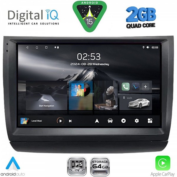 DIGITAL IQ RSD 1728_CPA (9inc) MULTIMEDIA TABLET for TOYOTA PRIUS mod. 2003-2009