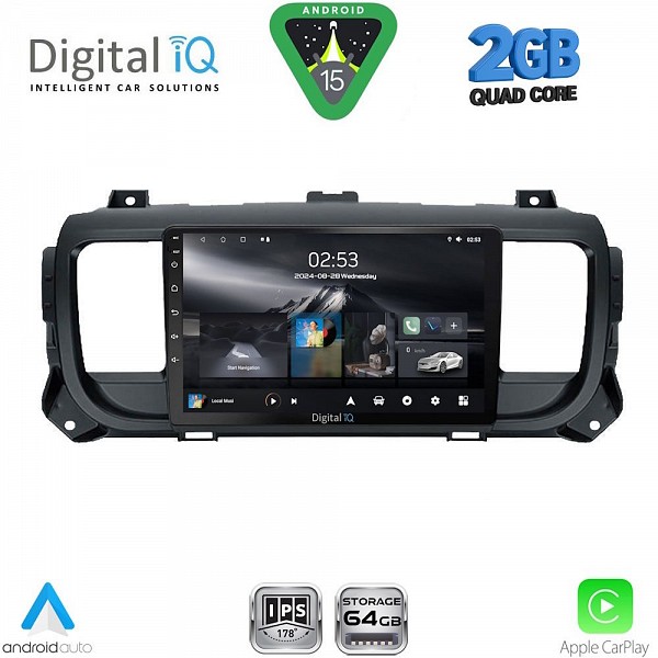 DIGITAL IQ RSD 1729_CPA (9inc) MULTIMEDIA TABLET for CITROEN JUMPY-SPACETOURER ? PEUGEOT EXPERT-TRAVELLER - TOYOTA PROACE mod.2016-2026