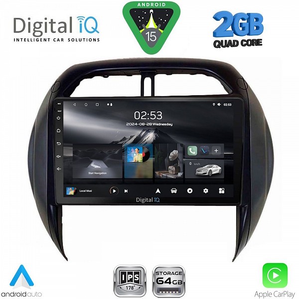 DIGITAL IQ RSD 1730_CPA CLIMA (9inc) MULTIMEDIA TABLET for TOYOTA RAV 4 mod. 2000-2006