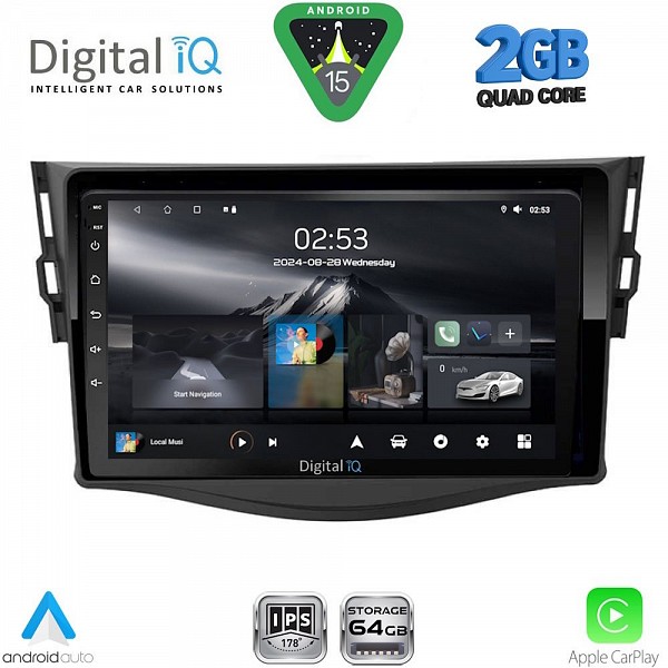 DIGITAL IQ RSD 1731_CPA (9inc) MULTIMEDIA TABLET for TOYOTA RAV 4 mod. 2006-2012