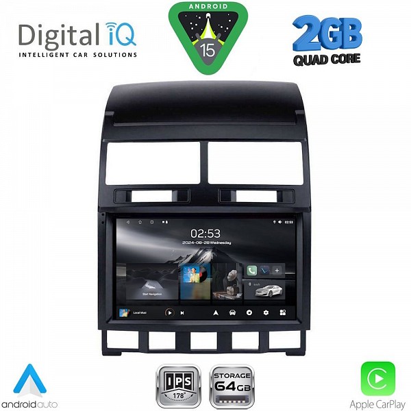 DIGITAL IQ RSD 1765_CPA (9inc) MULTIMEDIA TABLET for VW TOUAREG mod. 2003-2011