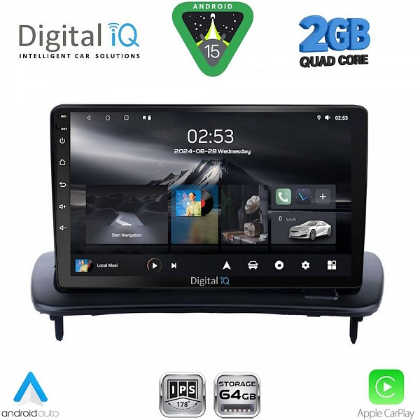 DIGITAL IQ RSD 1783_CPA (9inc) MULTIMEDIA TABLET for VOLVO C30 - S40 mod. 2005-2013