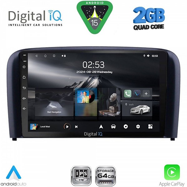 DIGITAL IQ RSD 1786_CPA (9inc) MULTIMEDIA TABLET for VOLVO S80 mod. 1998-2006