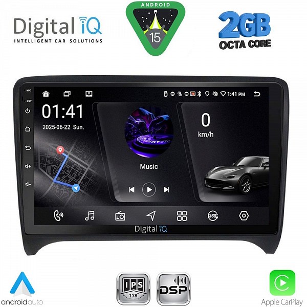 DIGITAL IQ RSF 4009_CPA (9inc) MULTIMEDIA TABLET for AUDI TT  mod. 2007-2015