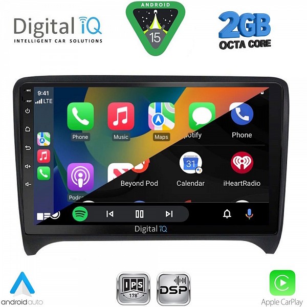 DIGITAL IQ RSF 4009_CPA (9inc) MULTIMEDIA TABLET for AUDI TT  mod. 2007-2015