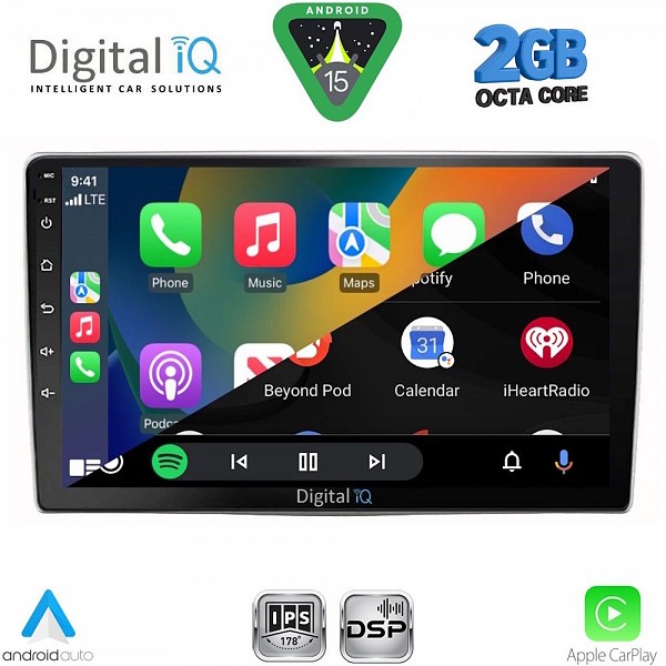 DIGITAL IQ RSF 4028_CPA (9inc) MULTIMEDIA TABLET for ALFA ROMEO MITO mod. 2008-2018
