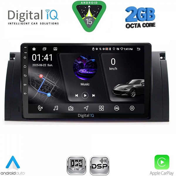 DIGITAL IQ RSF 4045_CPA (9inc) MULTIMEDIA TABLET for BMW Series 5 (E39) mod. 1997-2005 | X5 (E53) mod. 1999-2006