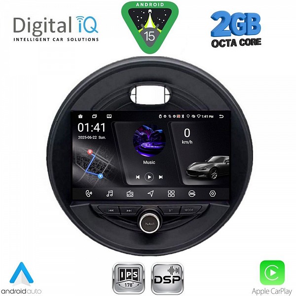 DIGITAL IQ RSF 4066_CPA (9inc) MULTIMEDIA TABLET for MINI COOPER (F55-56-F57) mod. 2015- CLUBMAN (F54) mod. 2015> ROADSTER (F59) mod. 2014> COUNTRYMAN (F60) mod. 2016>