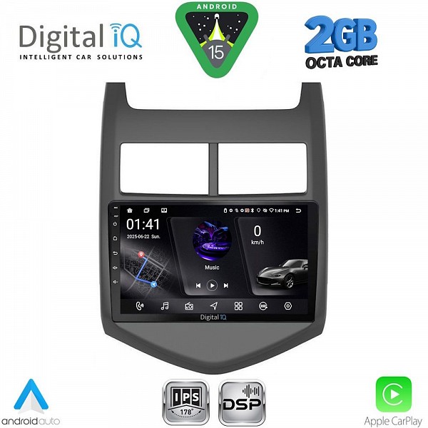 DIGITAL IQ RSF 4074_CPA (9inc) MULTIMEDIA TABLET for CHEVROLET AVEO mod. 2011-2014