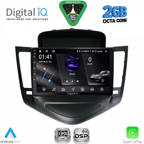 DIGITAL IQ RSF 4076_CPA (9inc) MULTIMEDIA TABLET for CHEVROLET CRUZE mod. 2008-2012