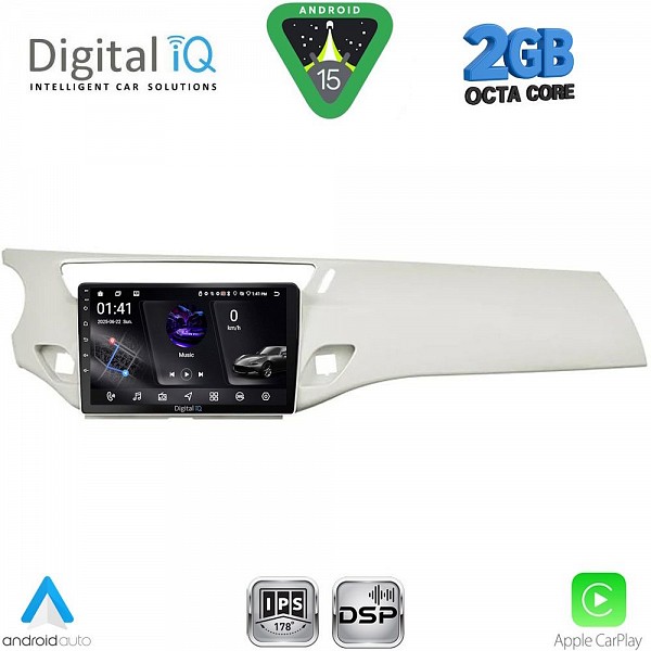 DIGITAL IQ RSF 4092WH_CPA (9inc) MULTIMEDIA TABLET for CITROEN C3 - DS3 mod. 2009-2016 (WHITE)