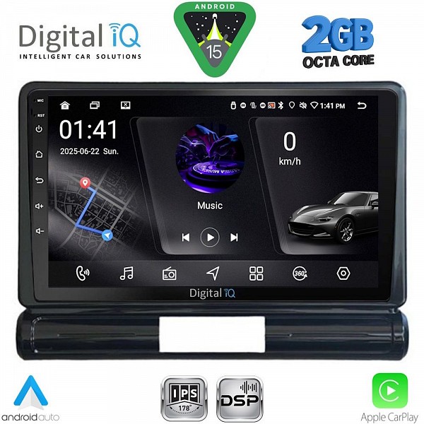 DIGITAL IQ RSF 4093L_CPA (9inc) MULTIMEDIA TABLET for CITROEN C3 - DS3 mod. 2016-2024 Low Version