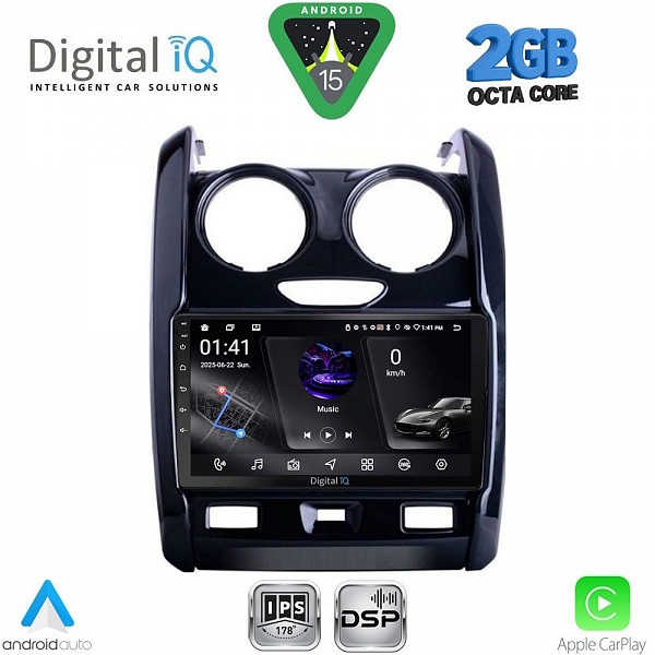 DIGITAL IQ RSF 4103_CPA (9inc) MULTIMEDIA TABLET for DACIA DUSTER mod. 2012-2019