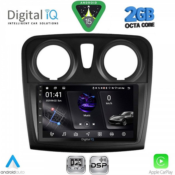 DIGITAL IQ RSF 4108_CPA (9inc) MULTIMEDIA TABLET for DACIA LOGAN ? SANDERO mod. 2012-2019