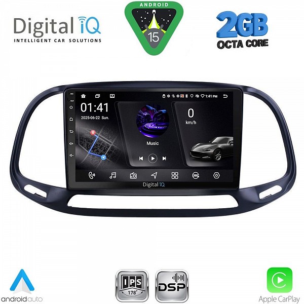 DIGITAL IQ RSF 4138_CPA (9inc) MULTIMEDIA TABLET for FIAT DOBLO ? OPEL COMBO mod. 2015-2018