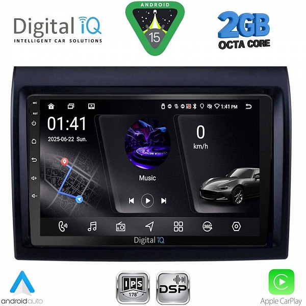 DIGITAL IQ RSF 4140_CPA (9inc) MULTIMEDIA TABLET for FIAT DUCATO mod. 2006-2011