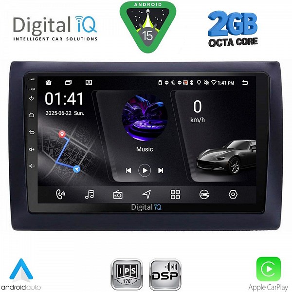 DIGITAL IQ RSF 4145_CPA (9inc) MULTIMEDIA TABLET for FIAT STILO mod. 2001-2007